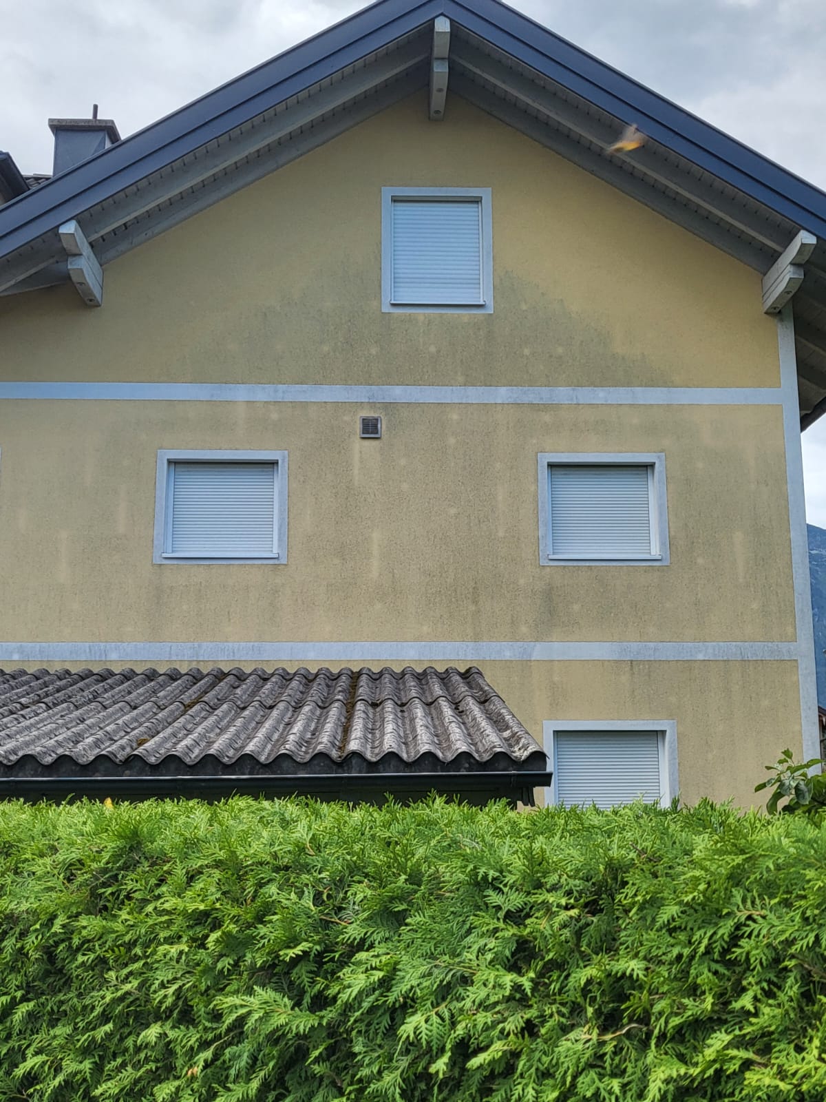 Porentiefe Fassadenreinigung
